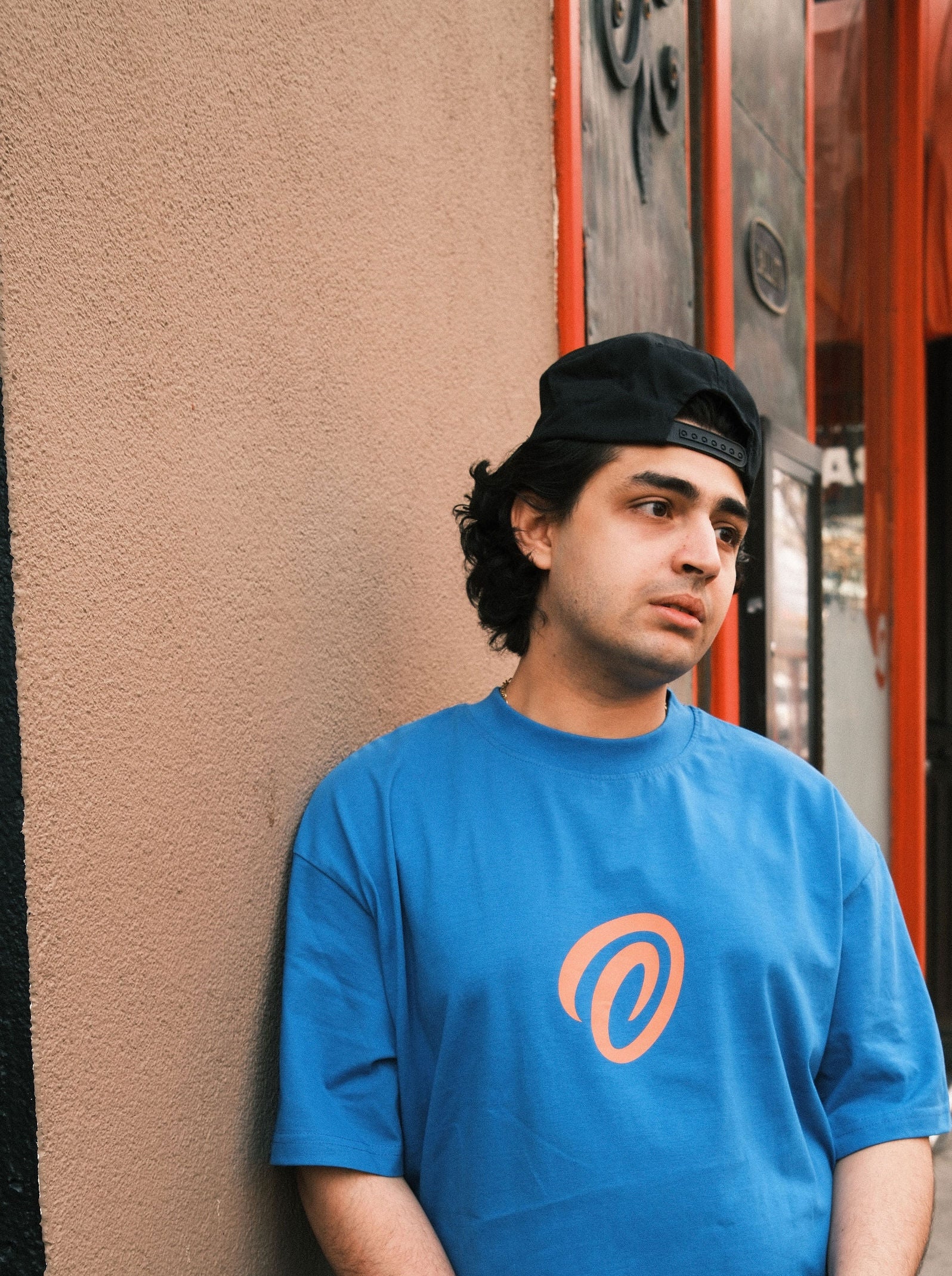 Velocity Stripe T-Shirt Royal Flame