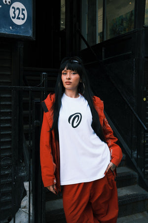 Velocity Stripe T-Shirt Ice Signal