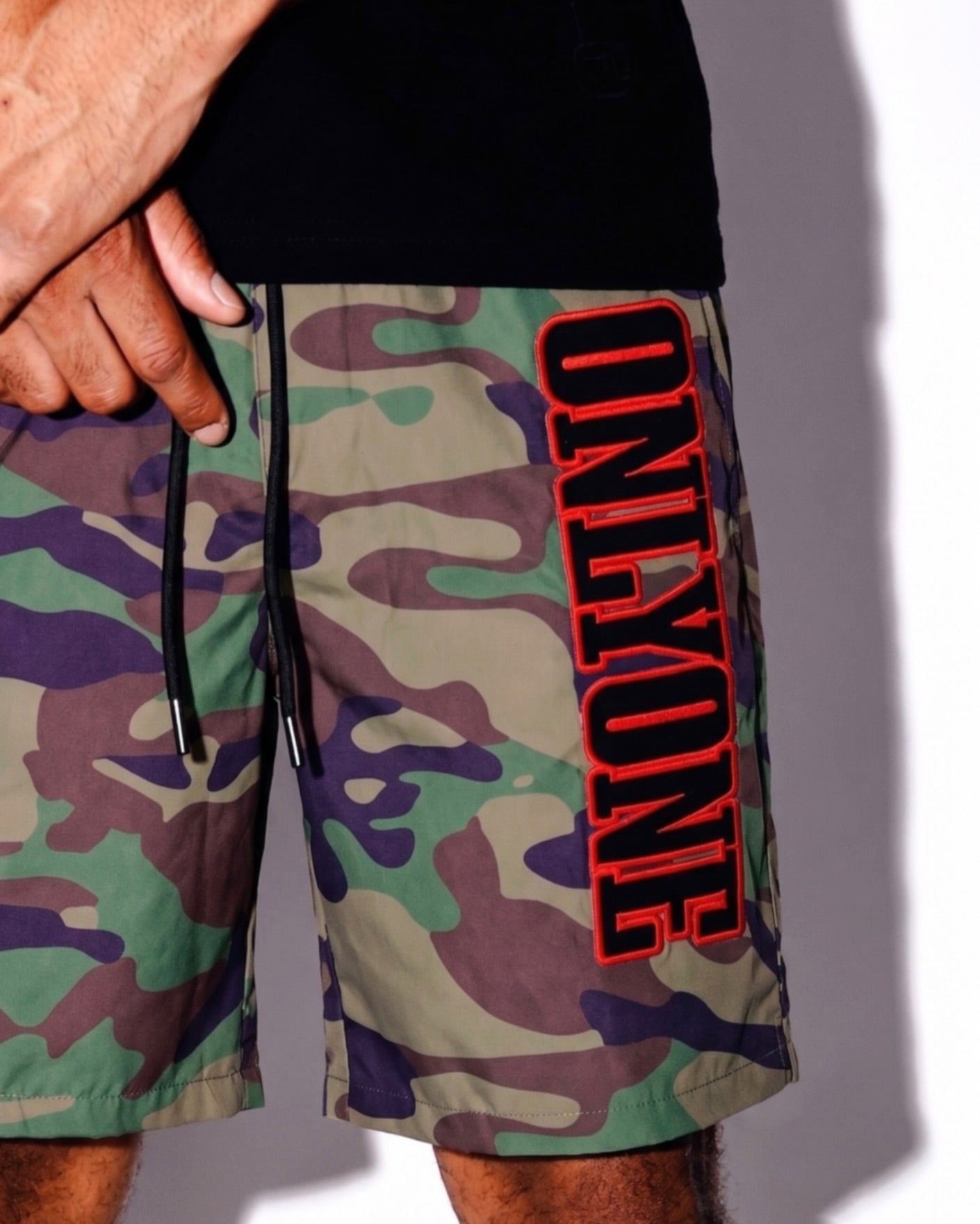 Nylon Shorts Camouflage
