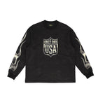 Chrome Flame Longsleeve Black