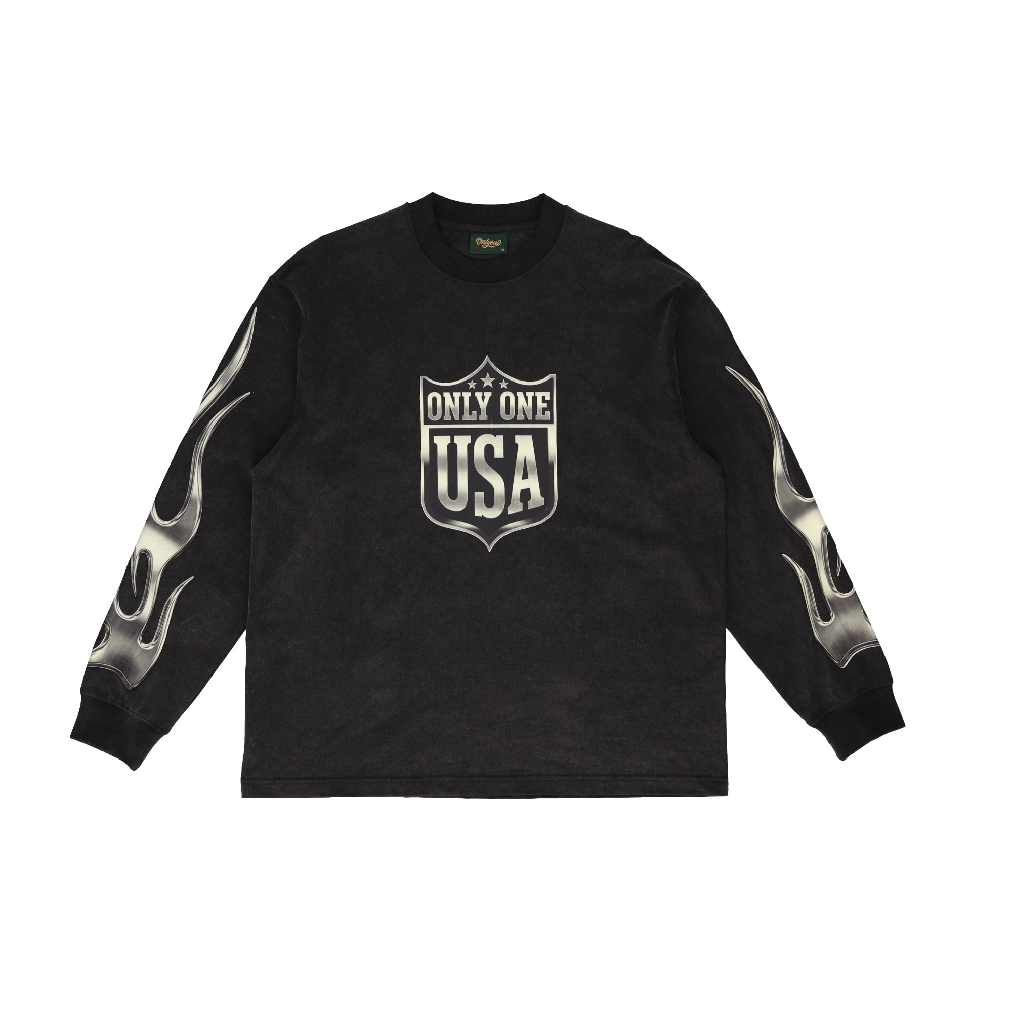 Chrome Flame Longsleeve Black