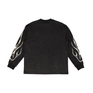 Chrome Flame Longsleeve Black