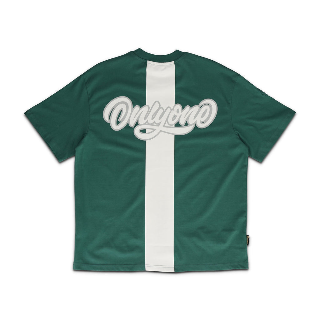 Velocity Stripe T-Shirt Green Turf