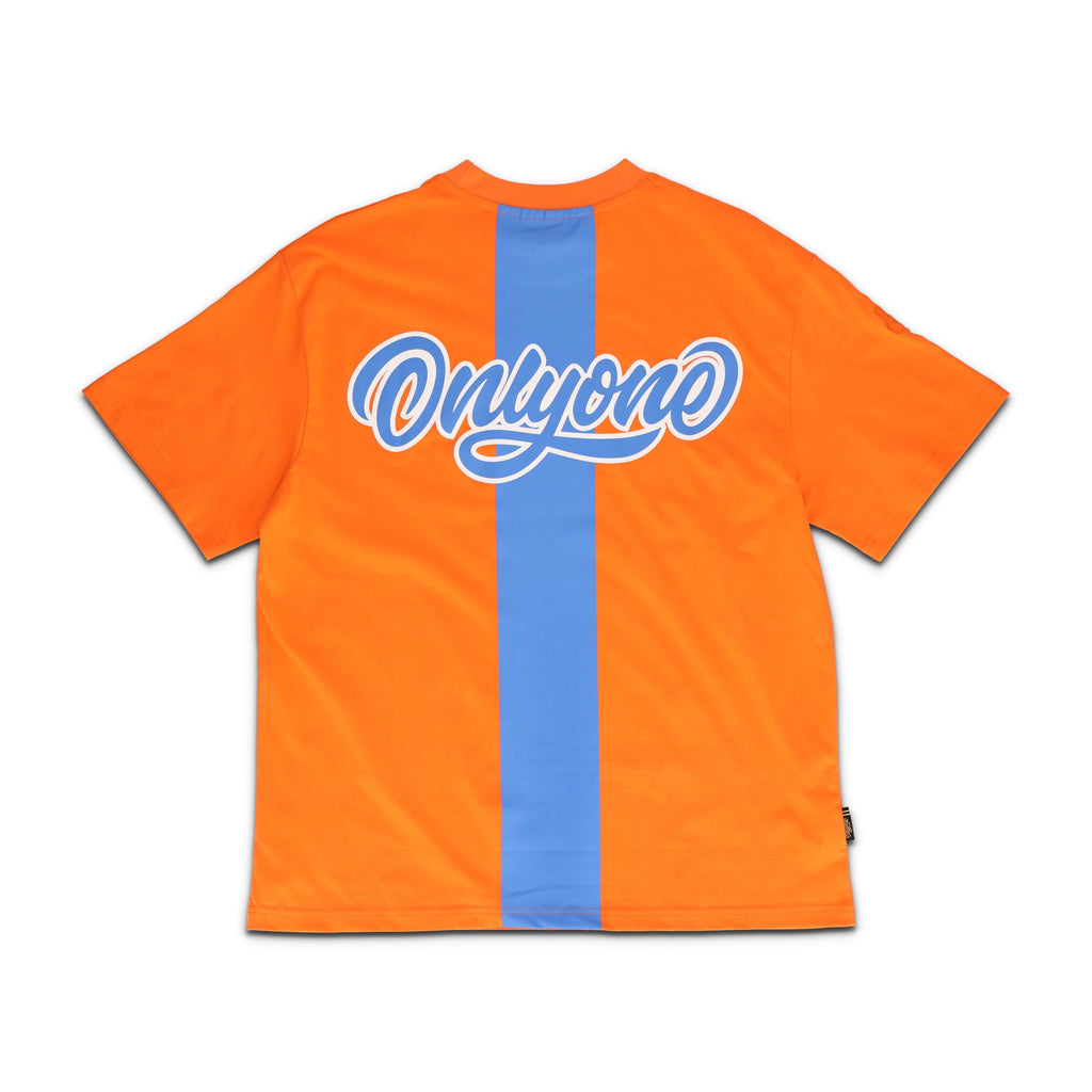 Velocity Stripe T-Shirt Orange Burst