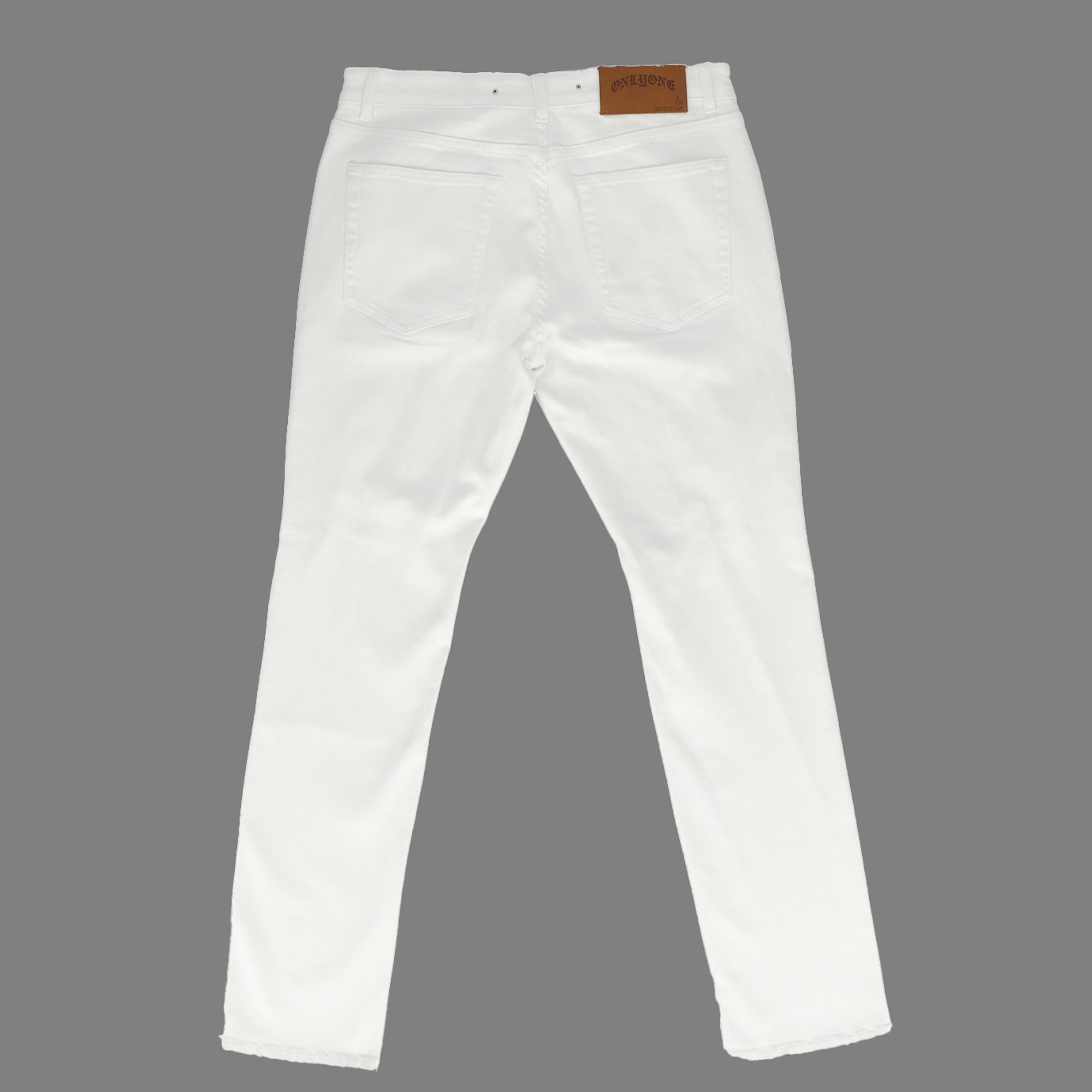 Manhattan Bright Optic White Jean