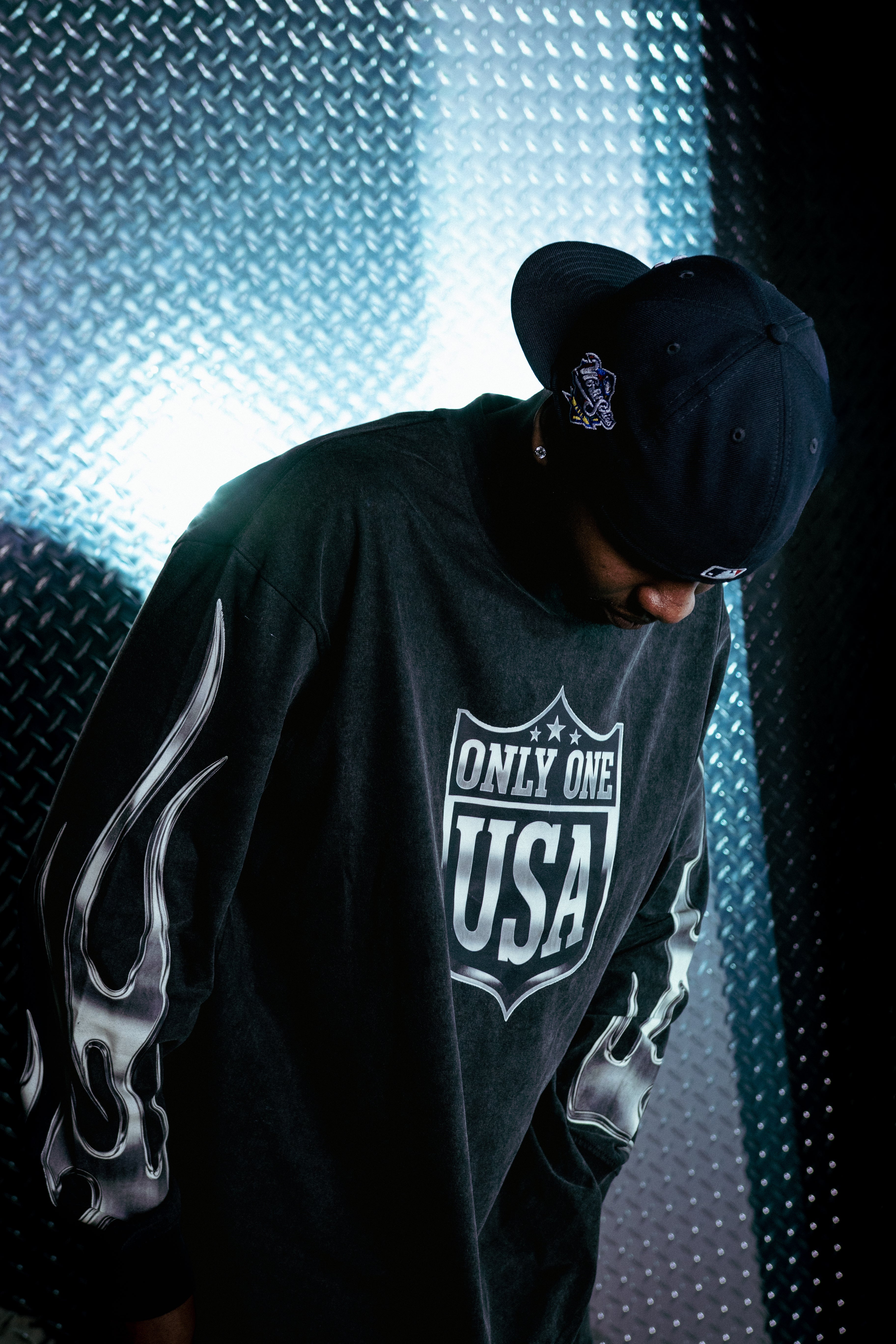 Chrome Flame Longsleeve Black
