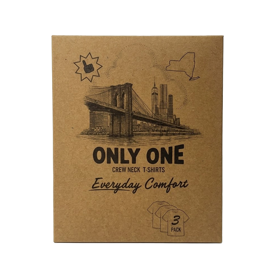Everyday 3 Pack T-Shirts - Cotton/Poly Blend White