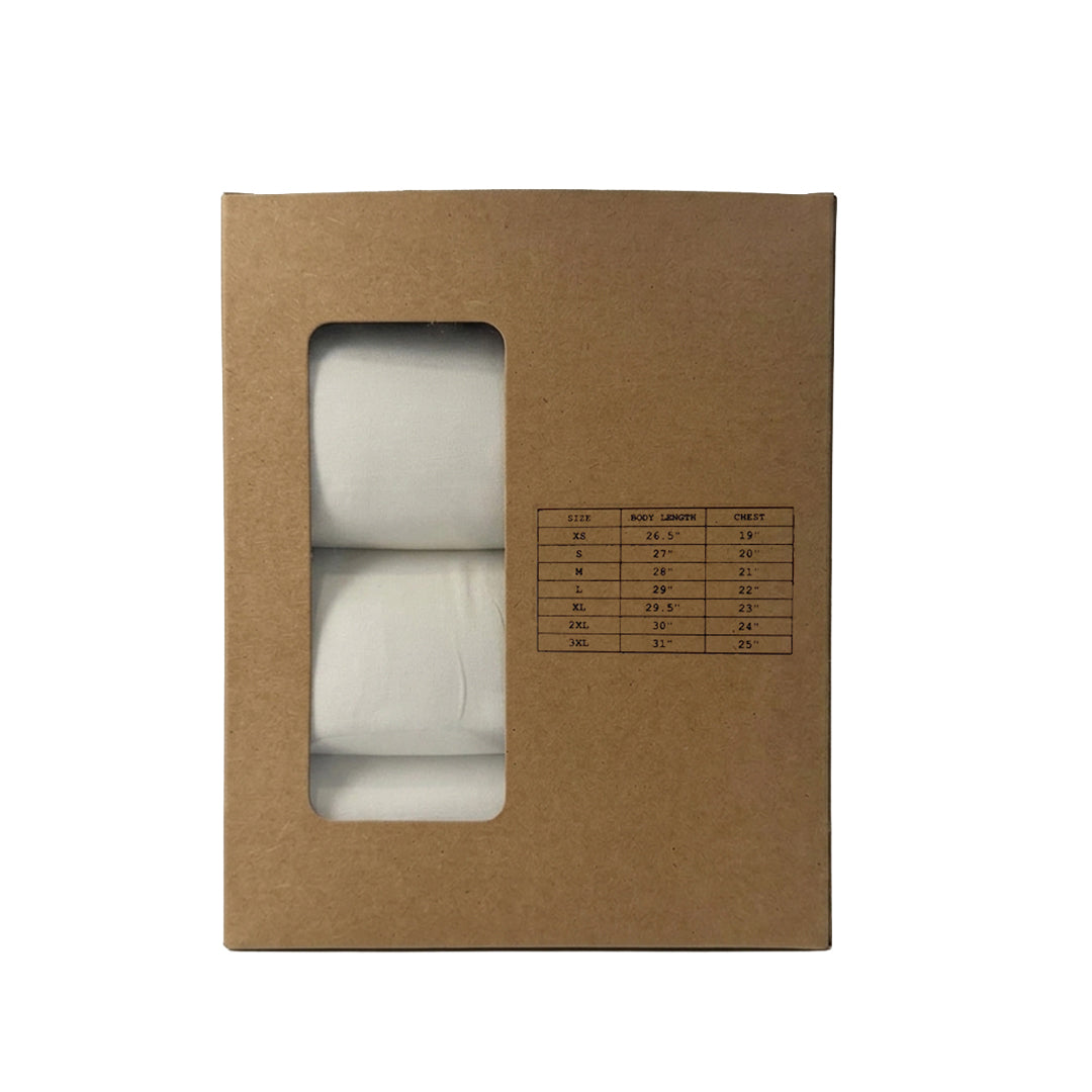 Everyday 3 Pack T-Shirts - Cotton/Poly Blend White