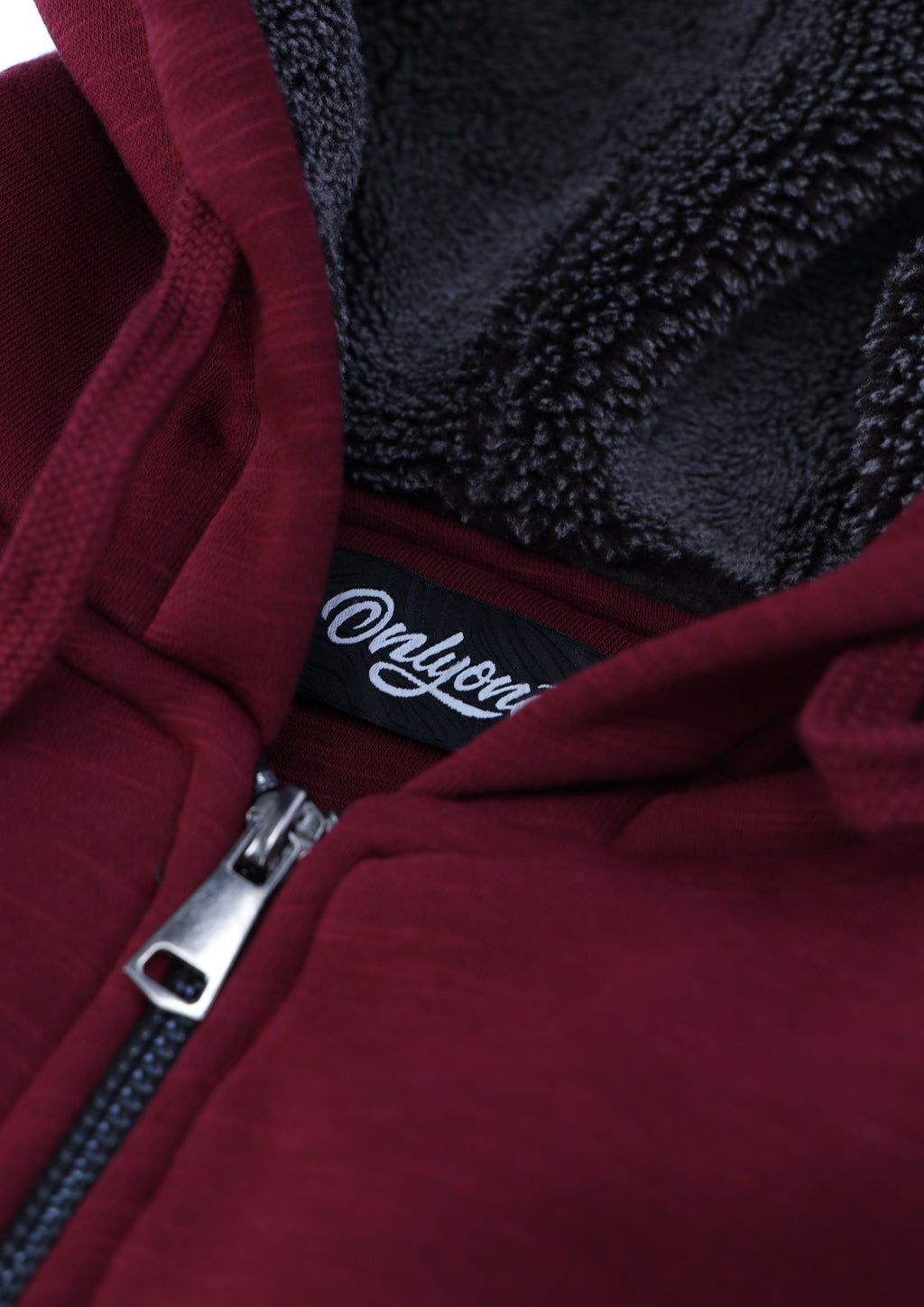 Everyday Sherpa Thermal Full Zip Hoodie Windsor Wine