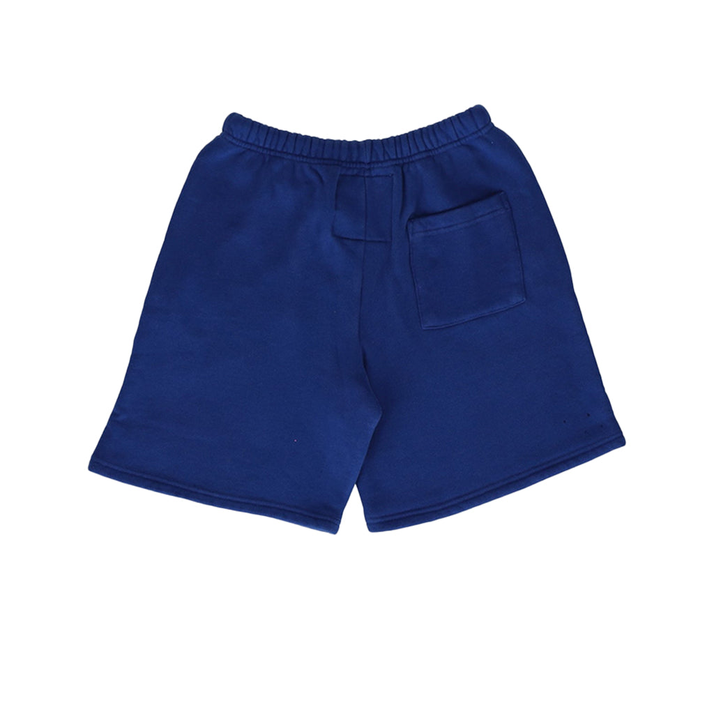 Collection of Distressed Printed Short in a gallery layout