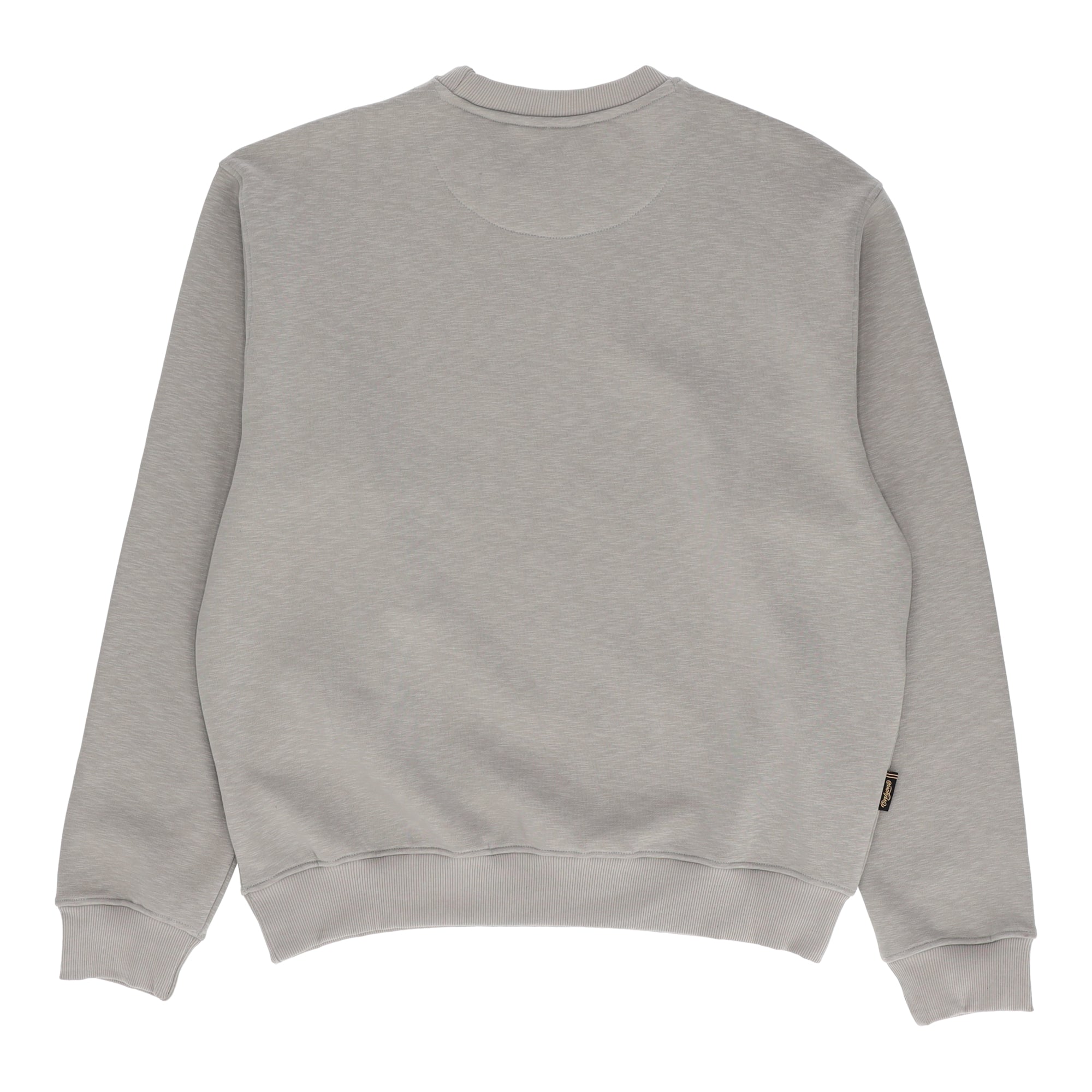 Everyday Embroidered Crewneck Flint Grey