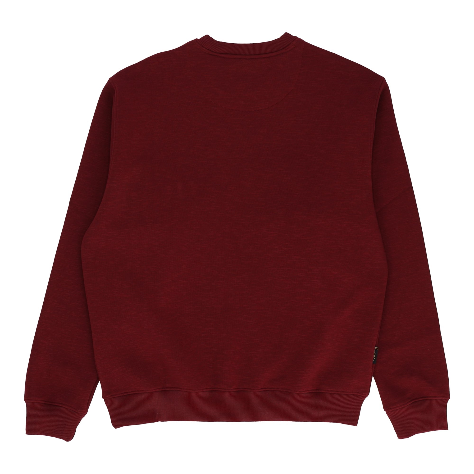 Everyday Embroidered Crewneck Windsor Wine