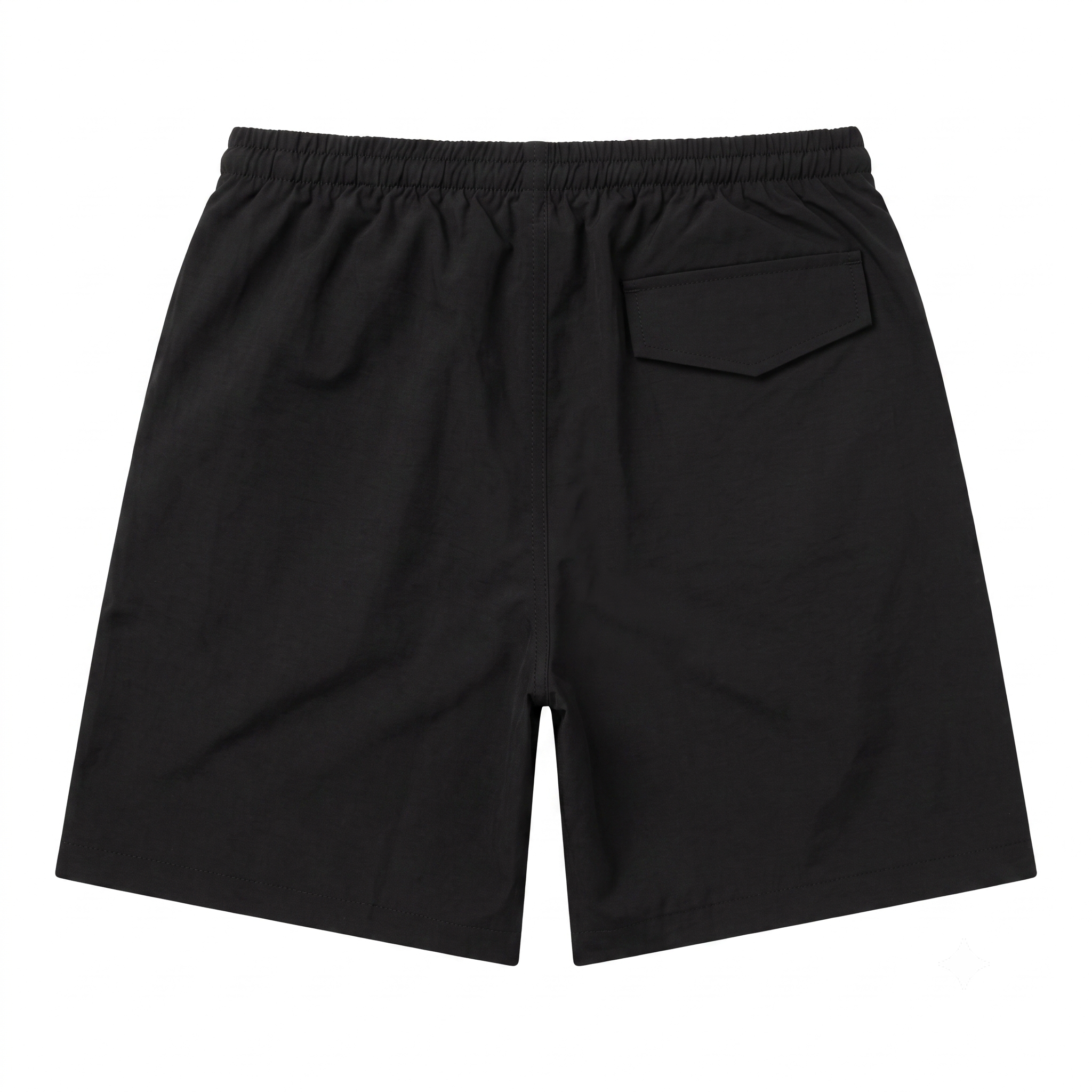 Nylon Shorts Black