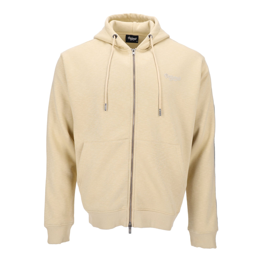 Everyday Full Zip Hoodie Tan