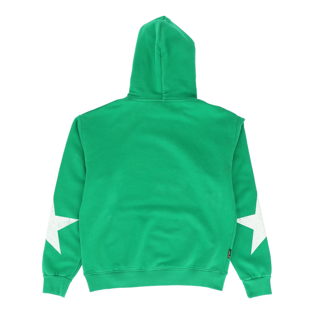 Star Sport Pullover Hoodie Green
