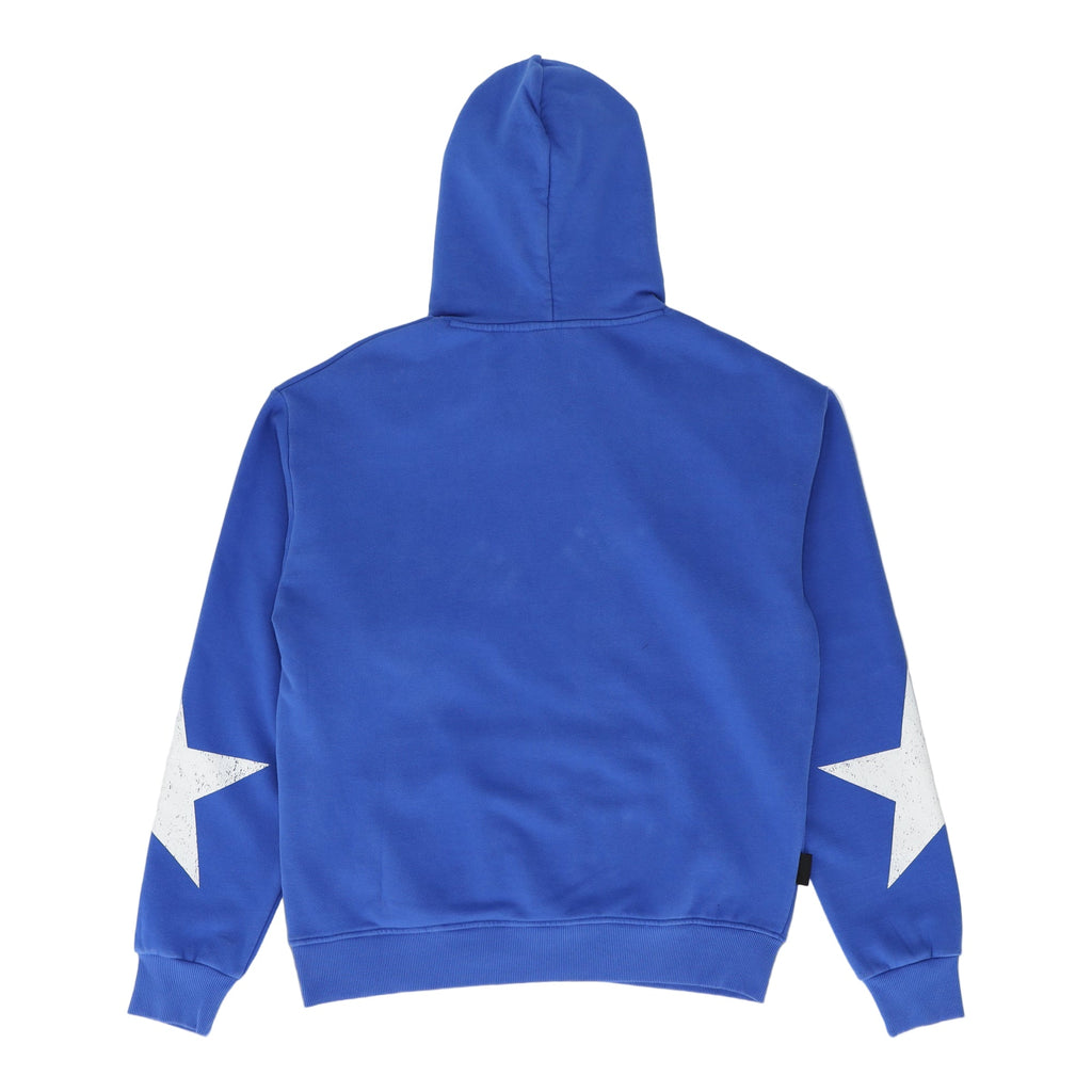 Star Sport Pullover Hoodie Blue