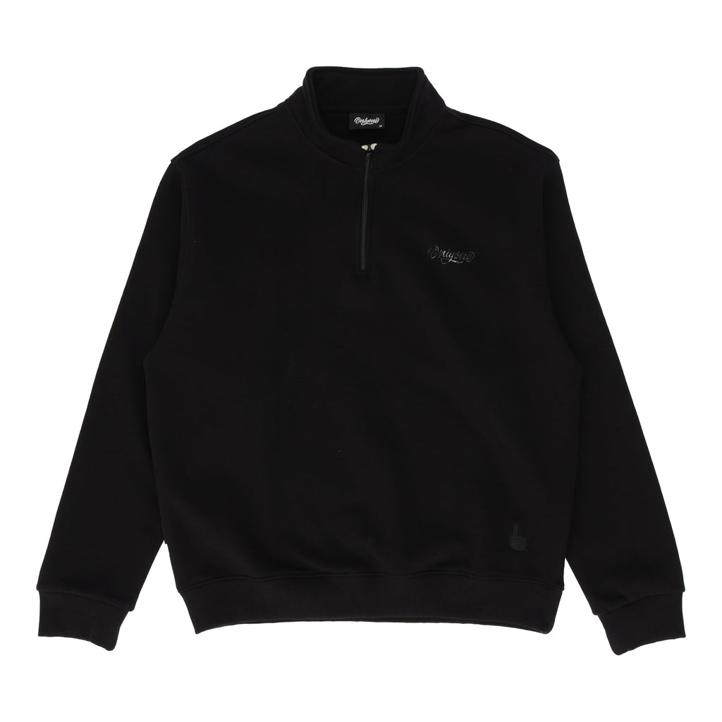 Everyday Quarter Zip Sweatshirt Black