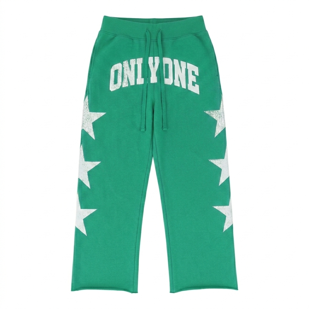 Only One Star Sport Sweatpants Green