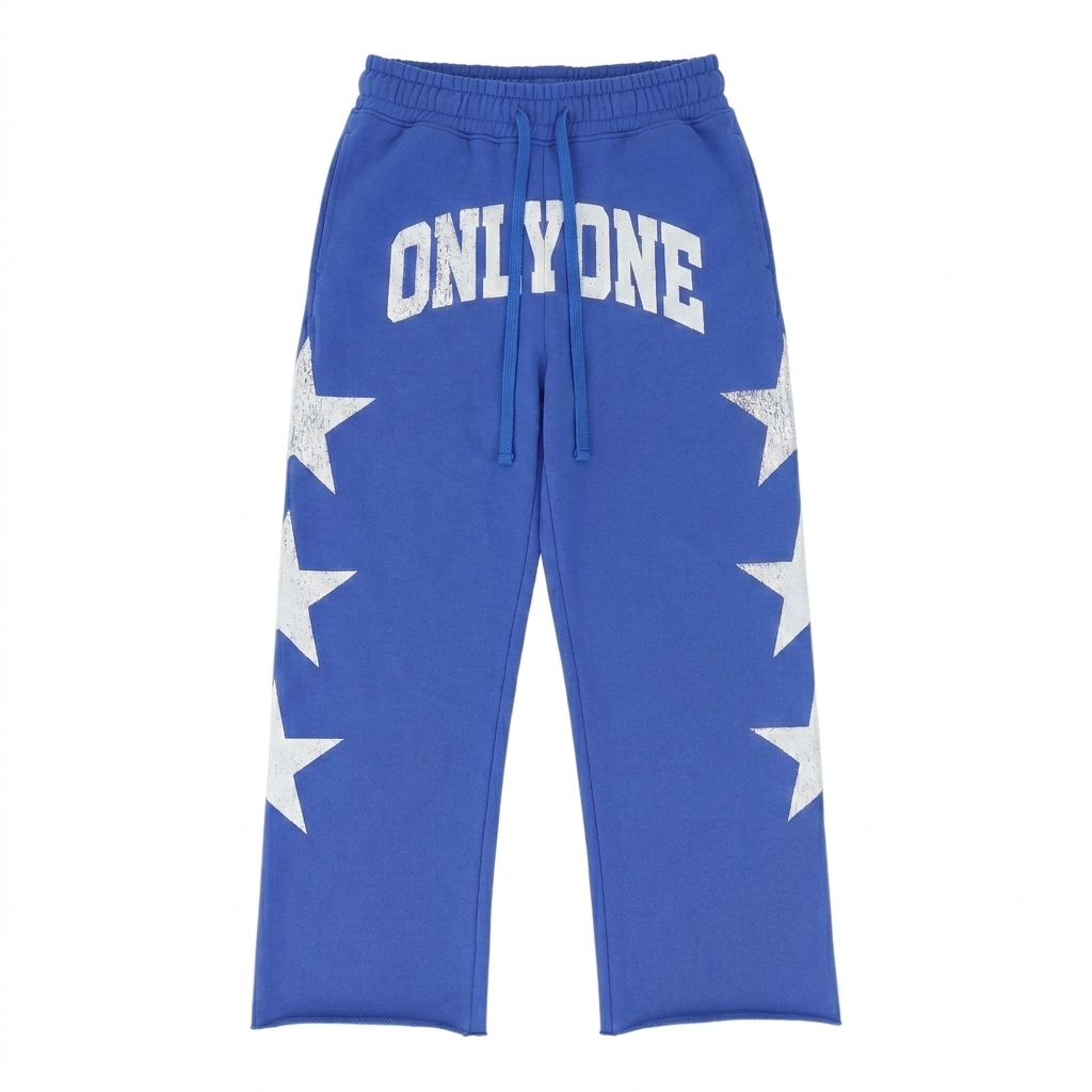 Only One Star Sport Sweatpants Blue