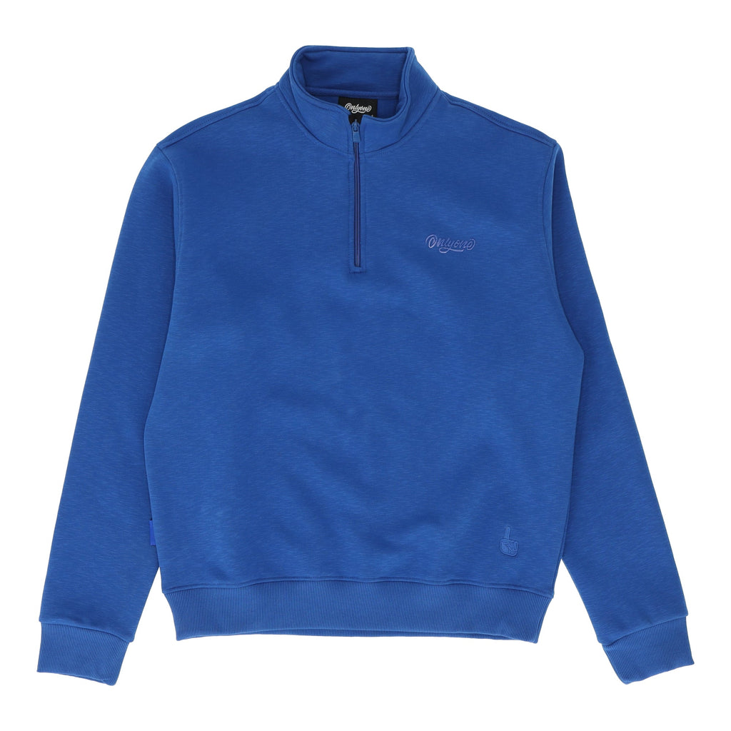 Everyday Quarter Zip Sweatshirt Blue