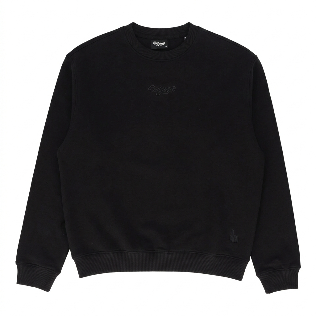 Everyday Crewneck  Black