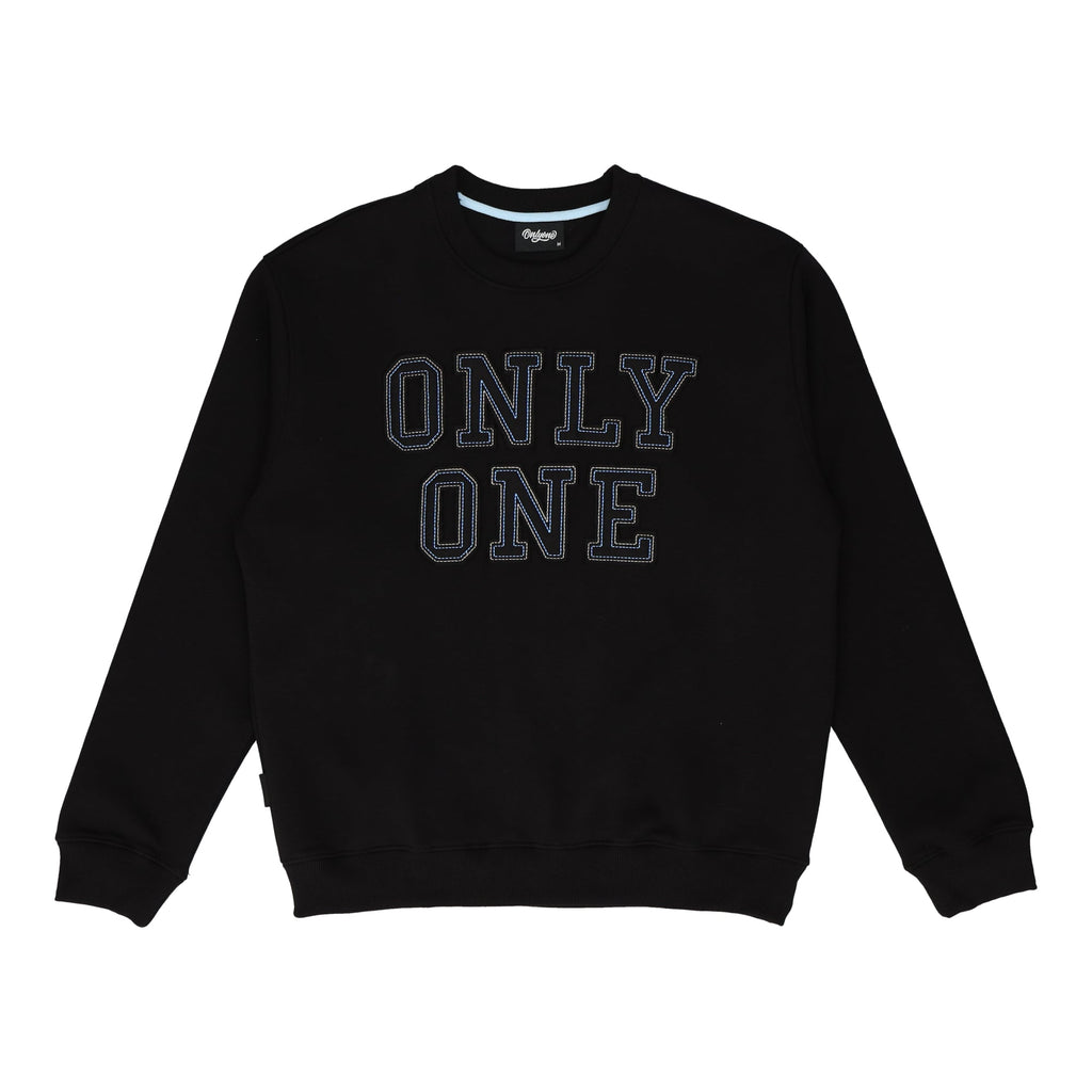 Varsity Crewneck Black