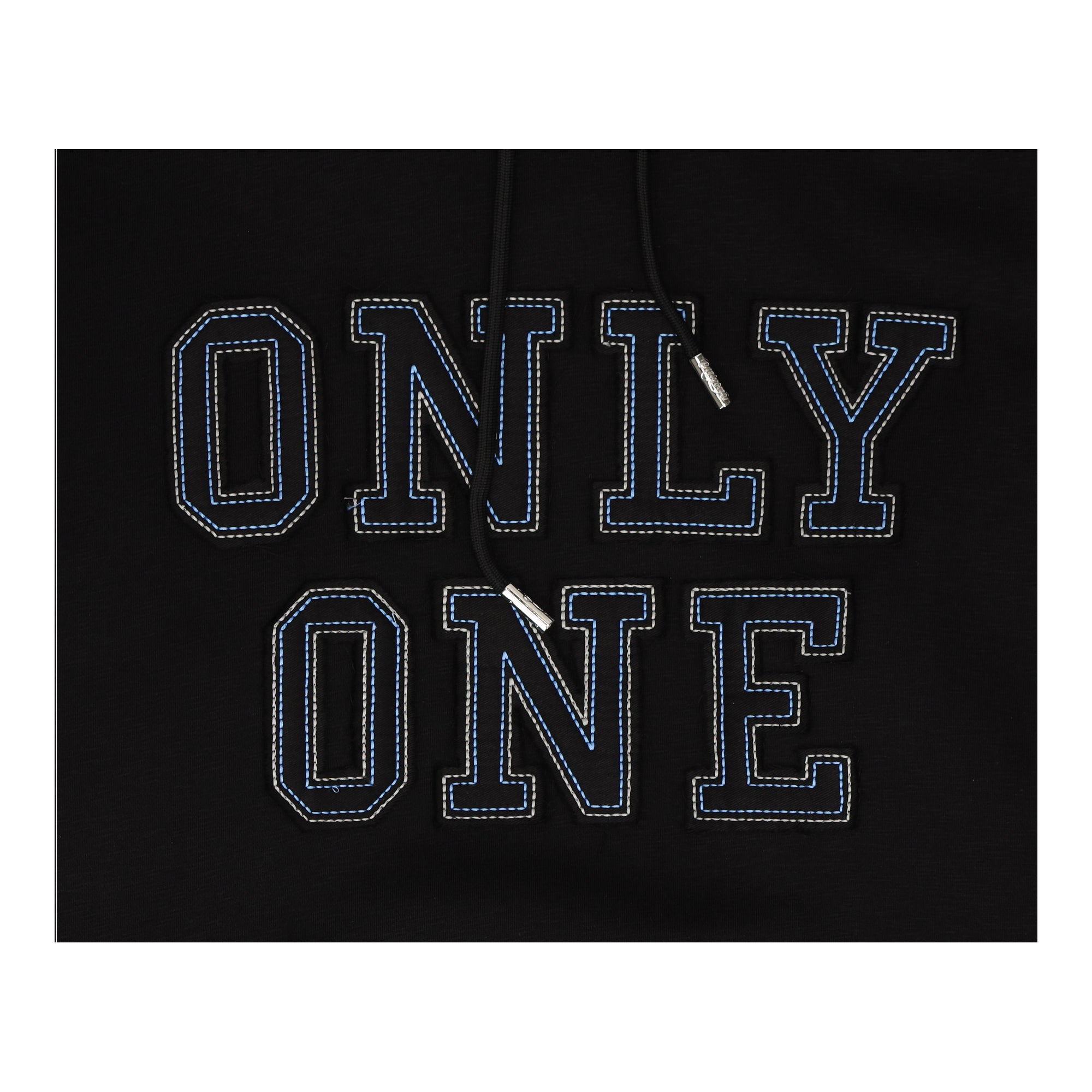 Varsity Pullover Hoodie Black