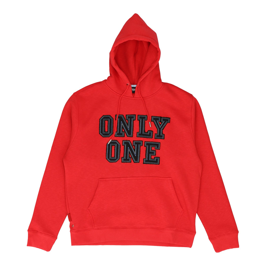 Varsity Pullover Hoodie Red