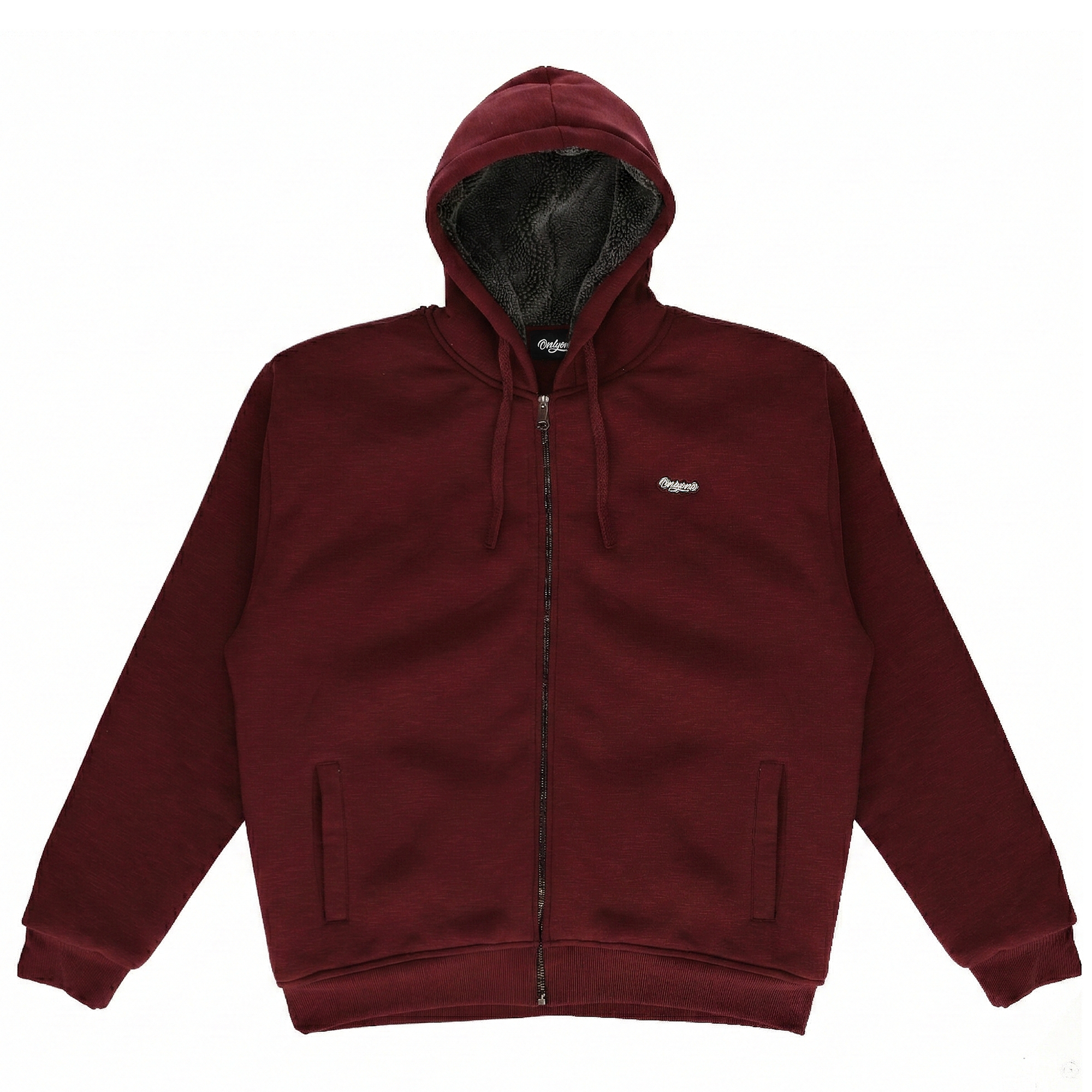 Everyday Sherpa Thermal Full Zip Hoodie Windsor Wine