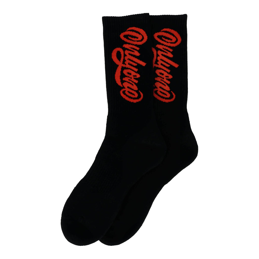Script Crew Socks Black