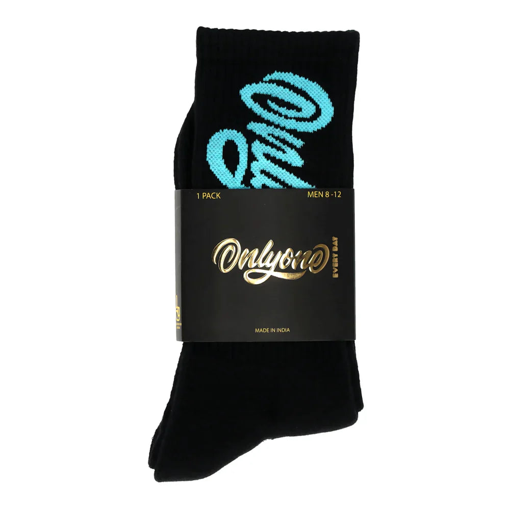 Script Crew Socks Ice