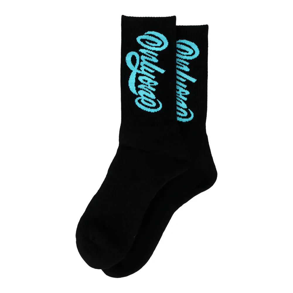 Script Crew Socks Ice