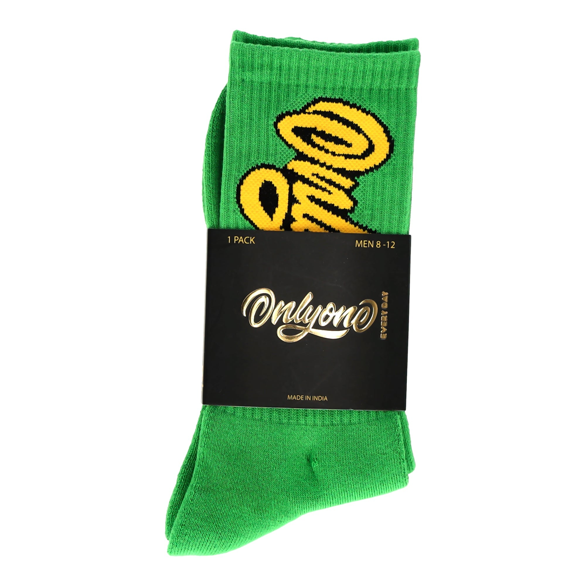 Script Crew Socks Green