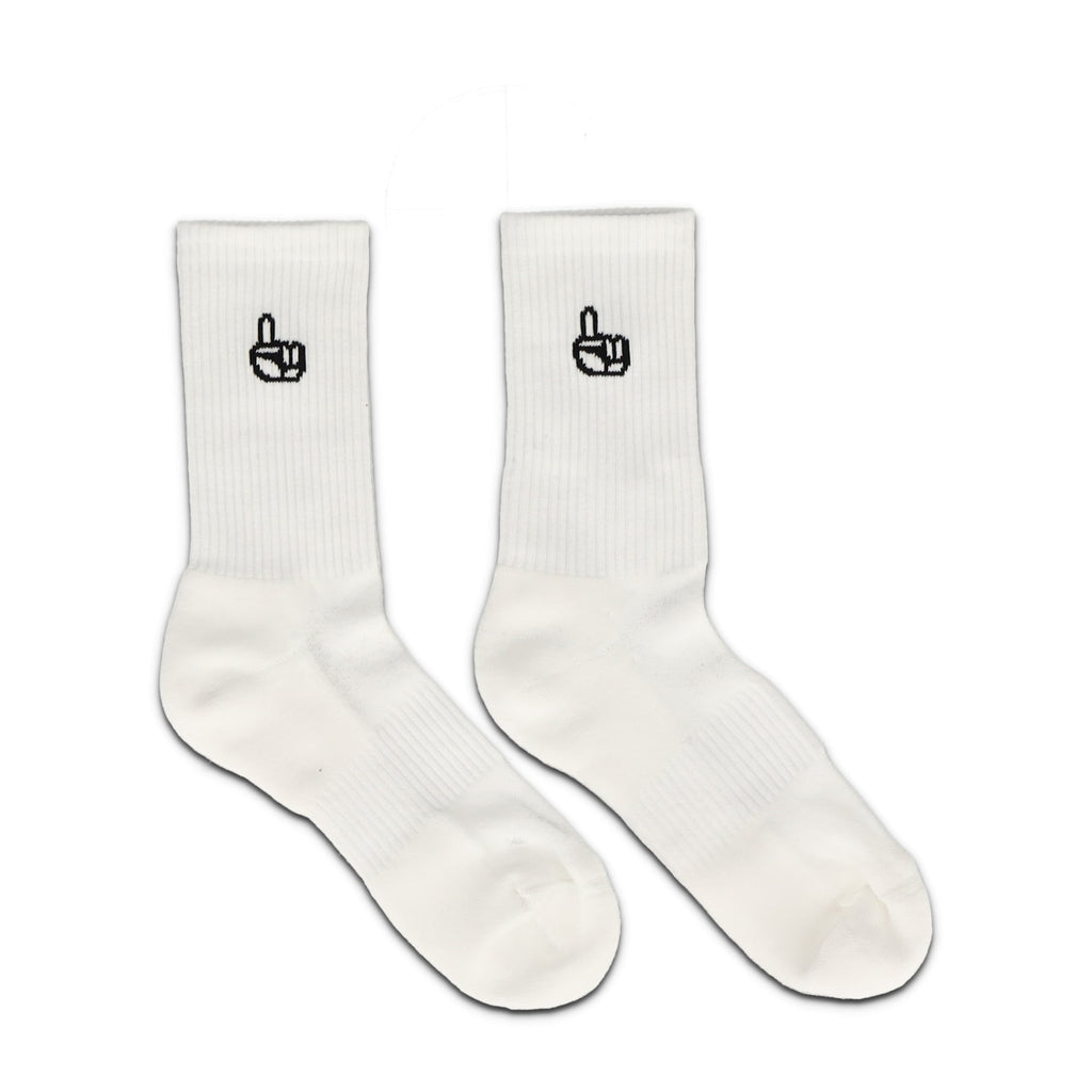 Everyday Crew Socks White
