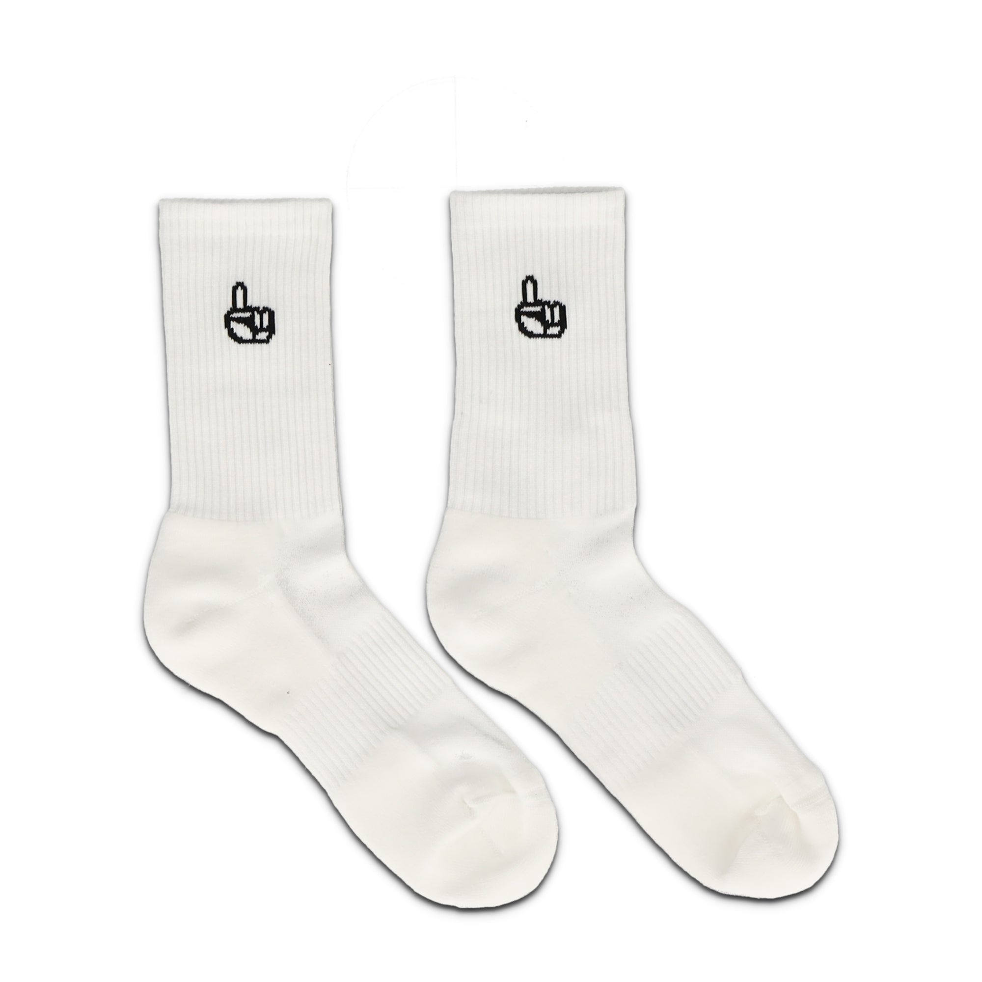 Everyday Crew Socks White