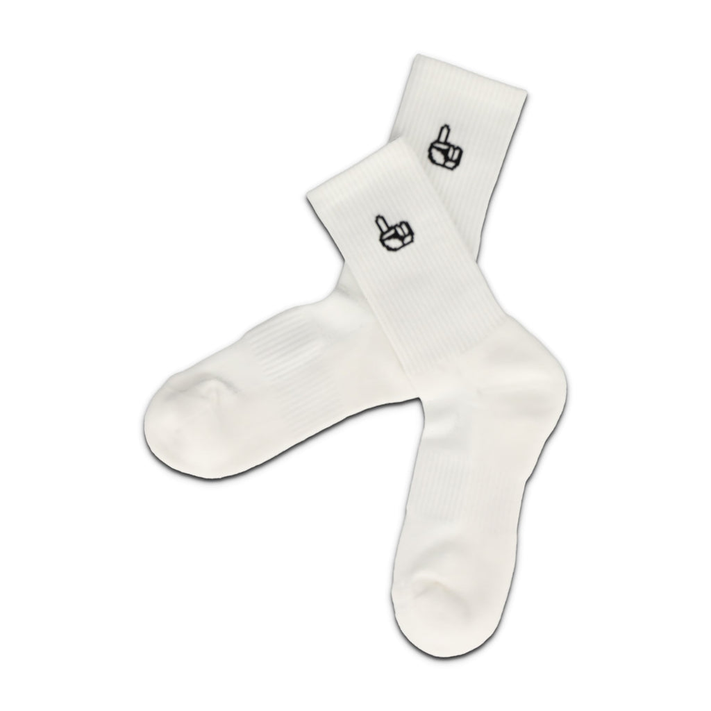 Everyday Crew Socks White