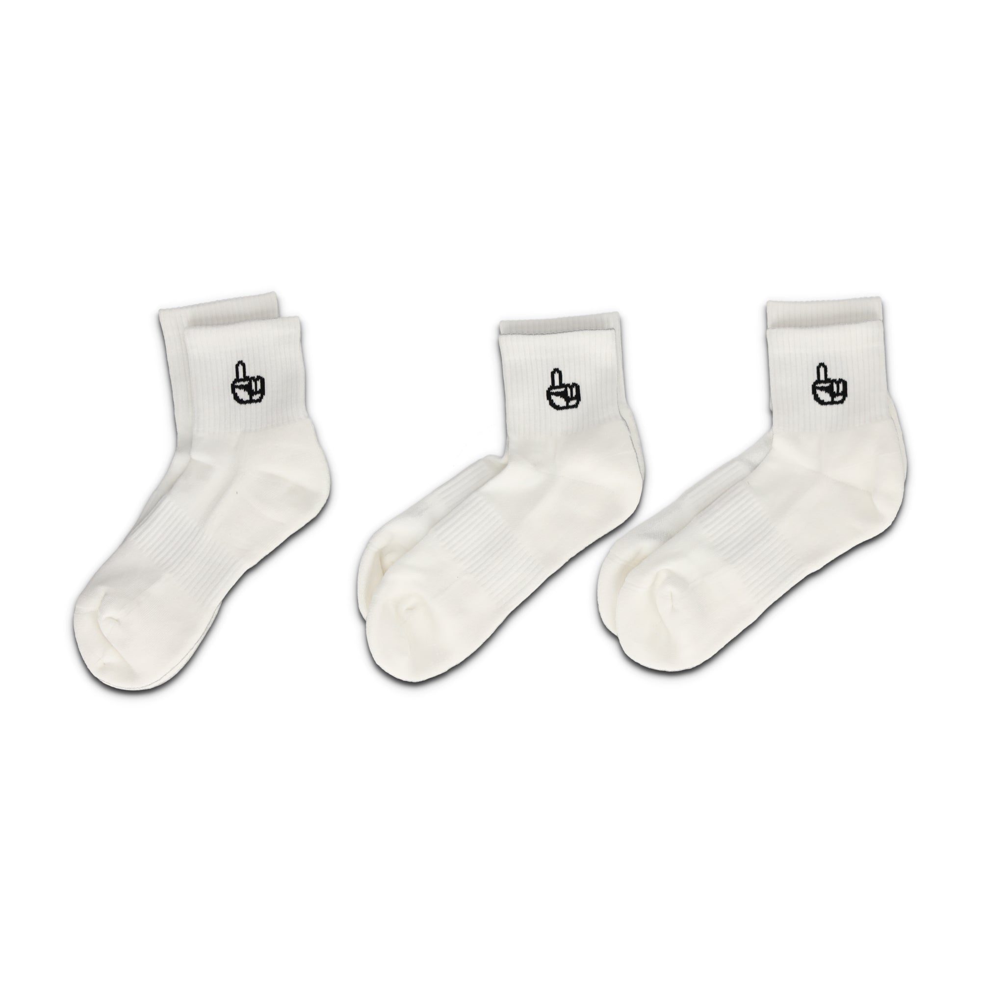 Everyday Quarter Socks White