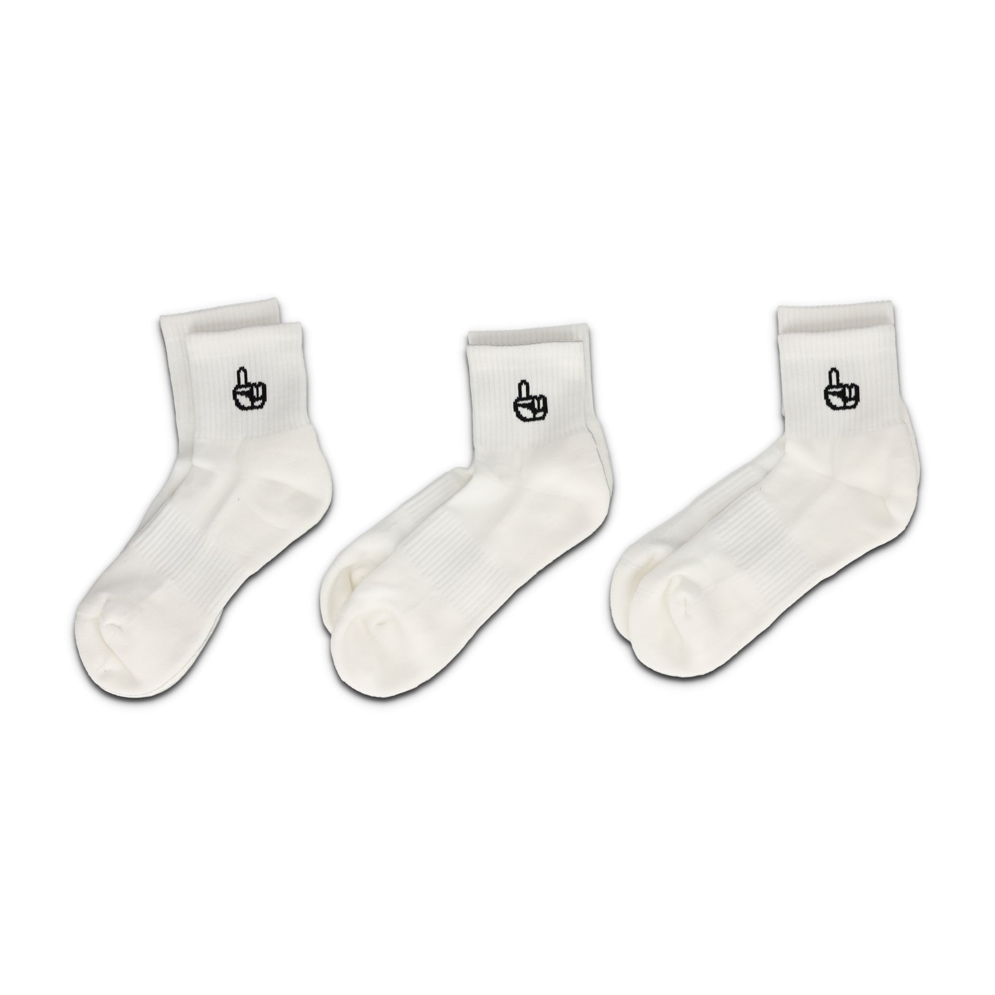 Everyday Quarter Socks White