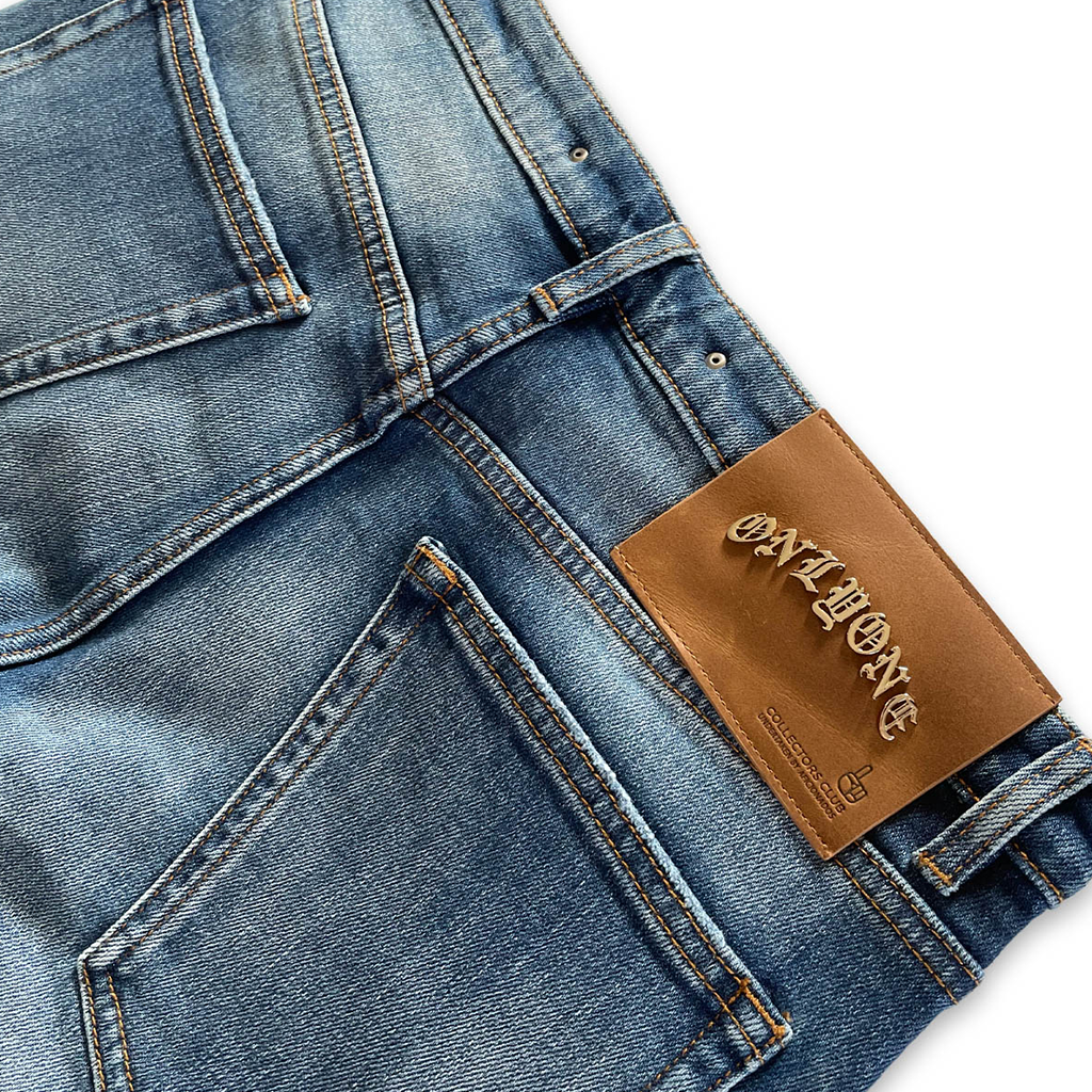 Brooklyn Distressed Cargo Denim