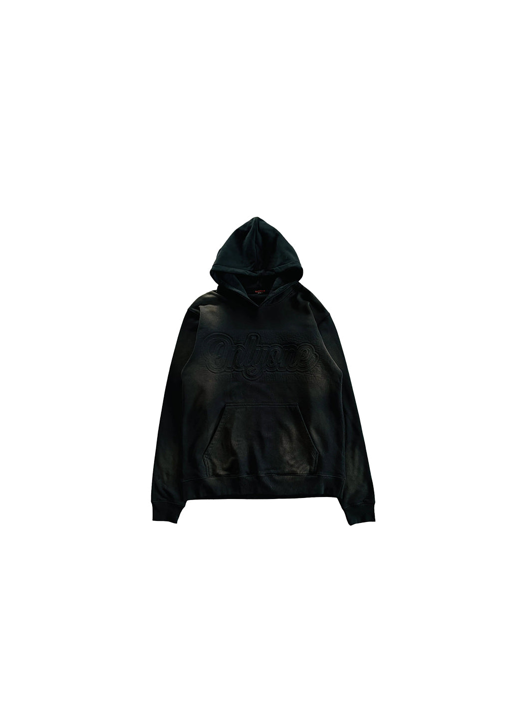 Collection of Only One Debossed Printed Pullover Hoodie in a gallery layout