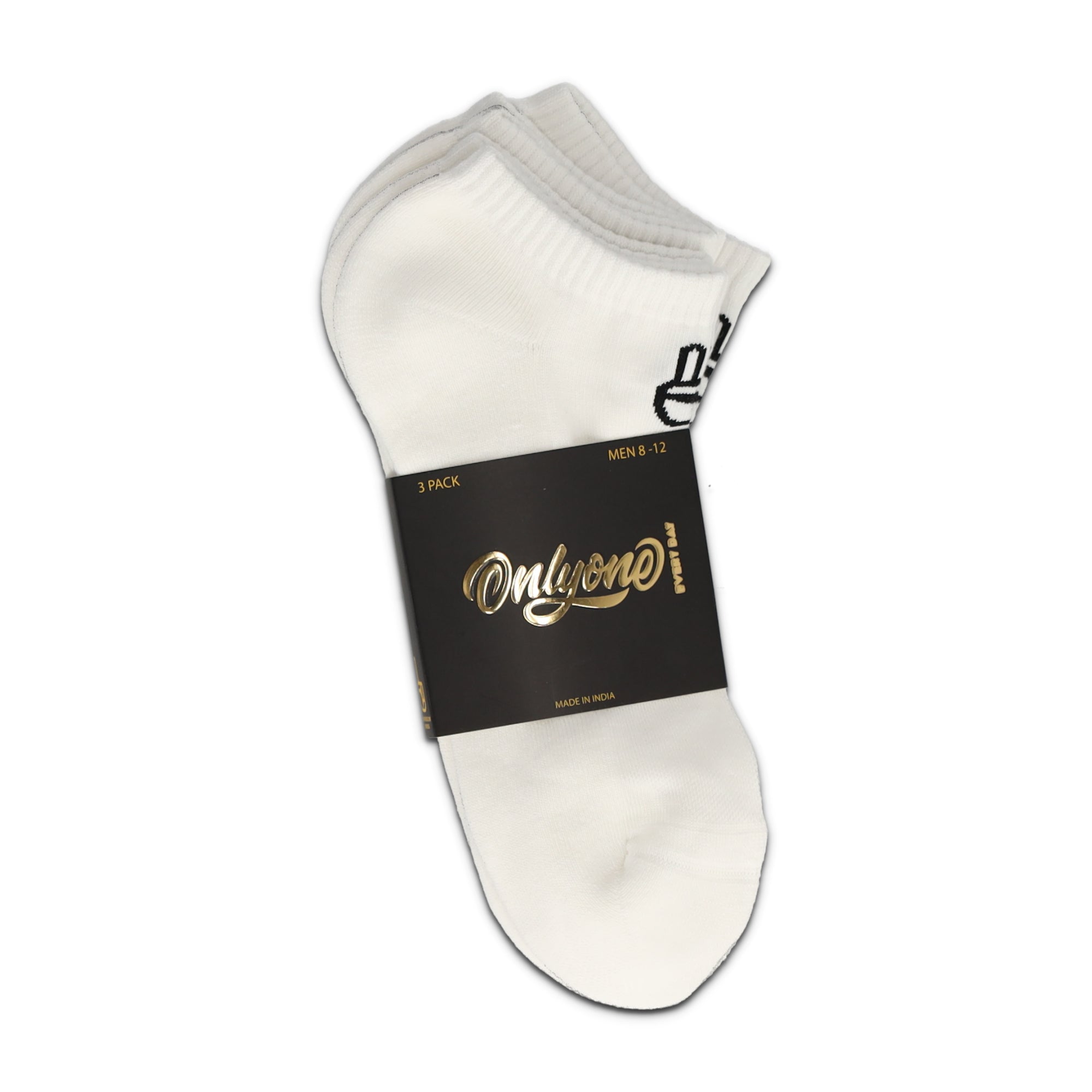Everyday Ankle Socks White