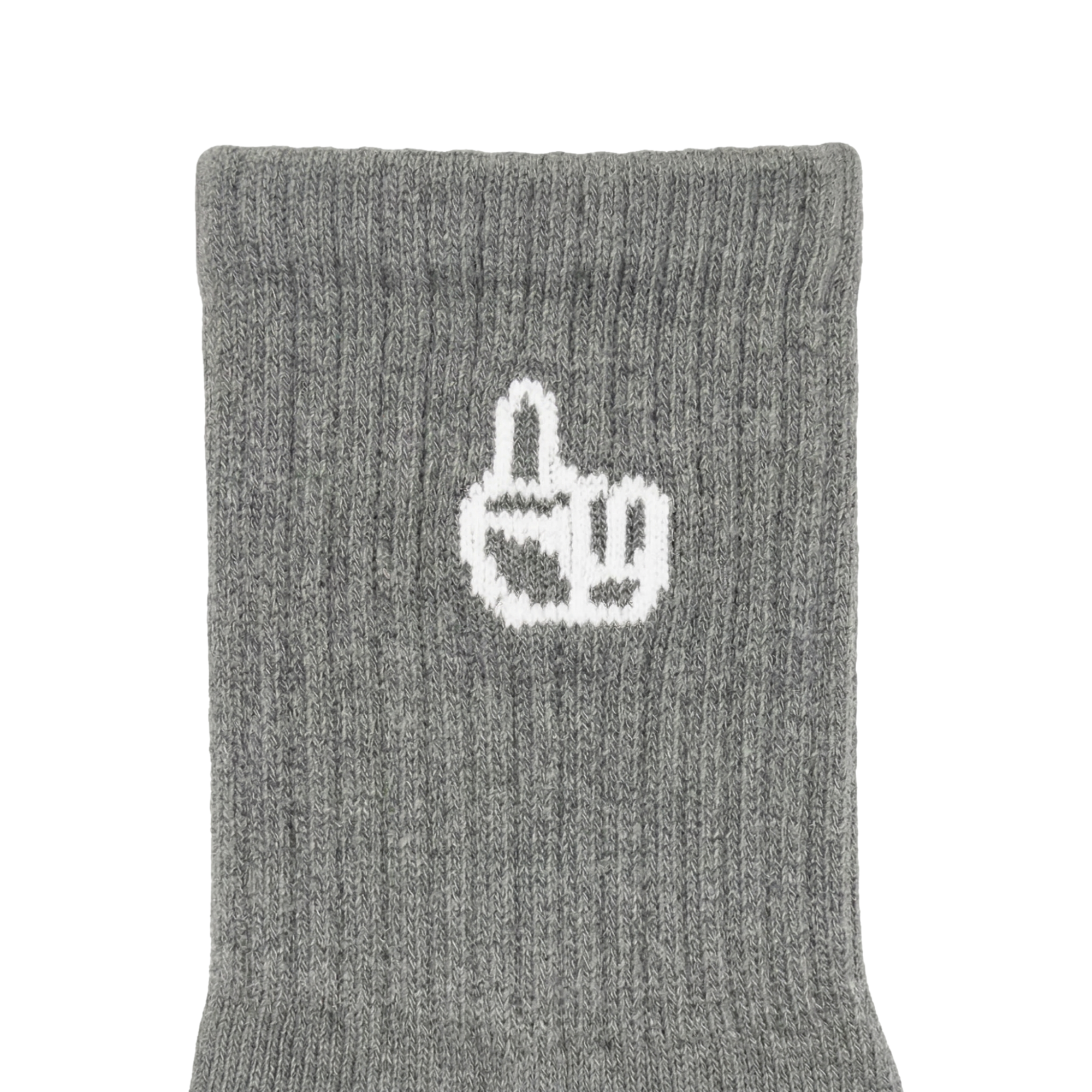 Everyday Comfort 3 Pack Crew Socks Grey