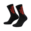 Script Crew Socks Black