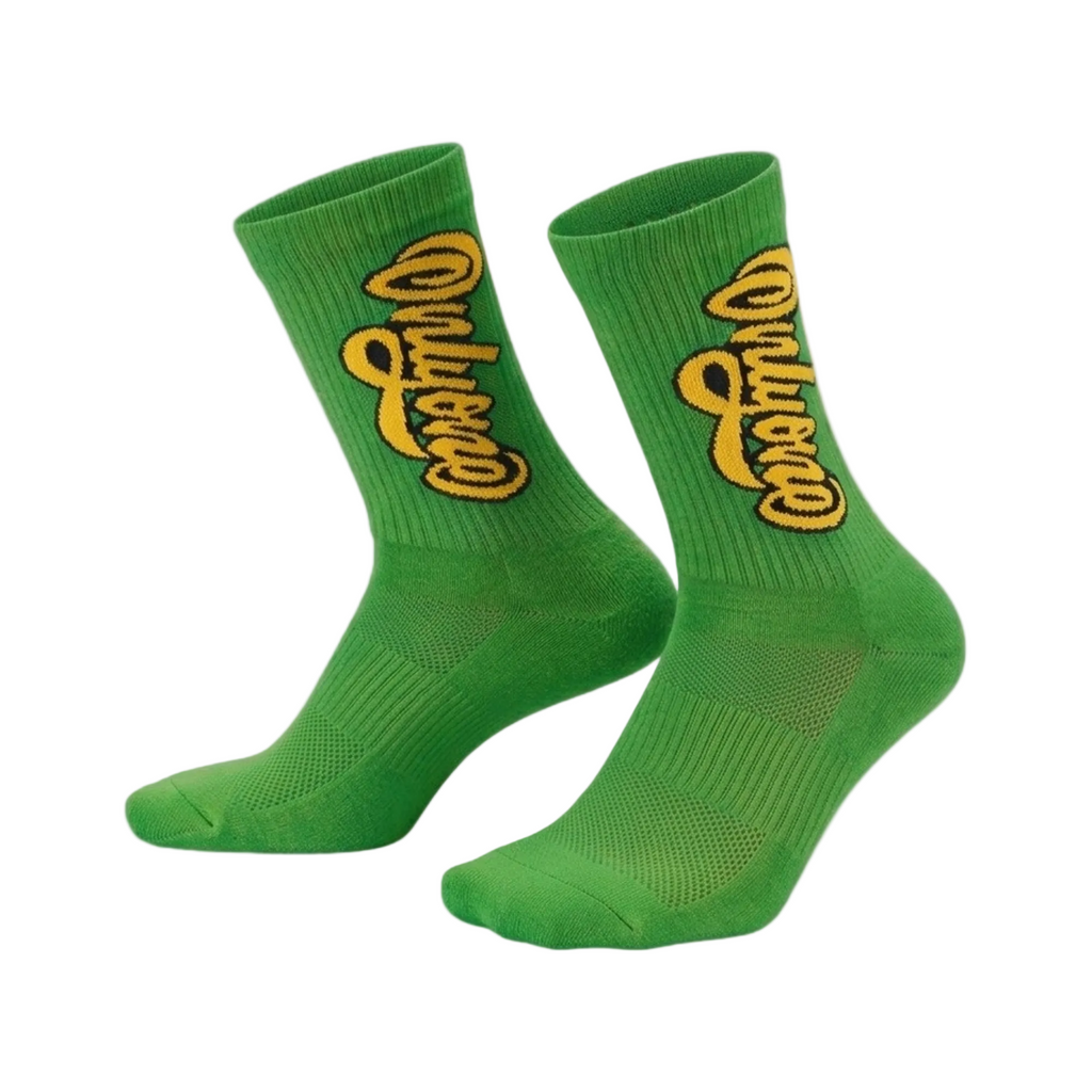 Script Crew Socks Green