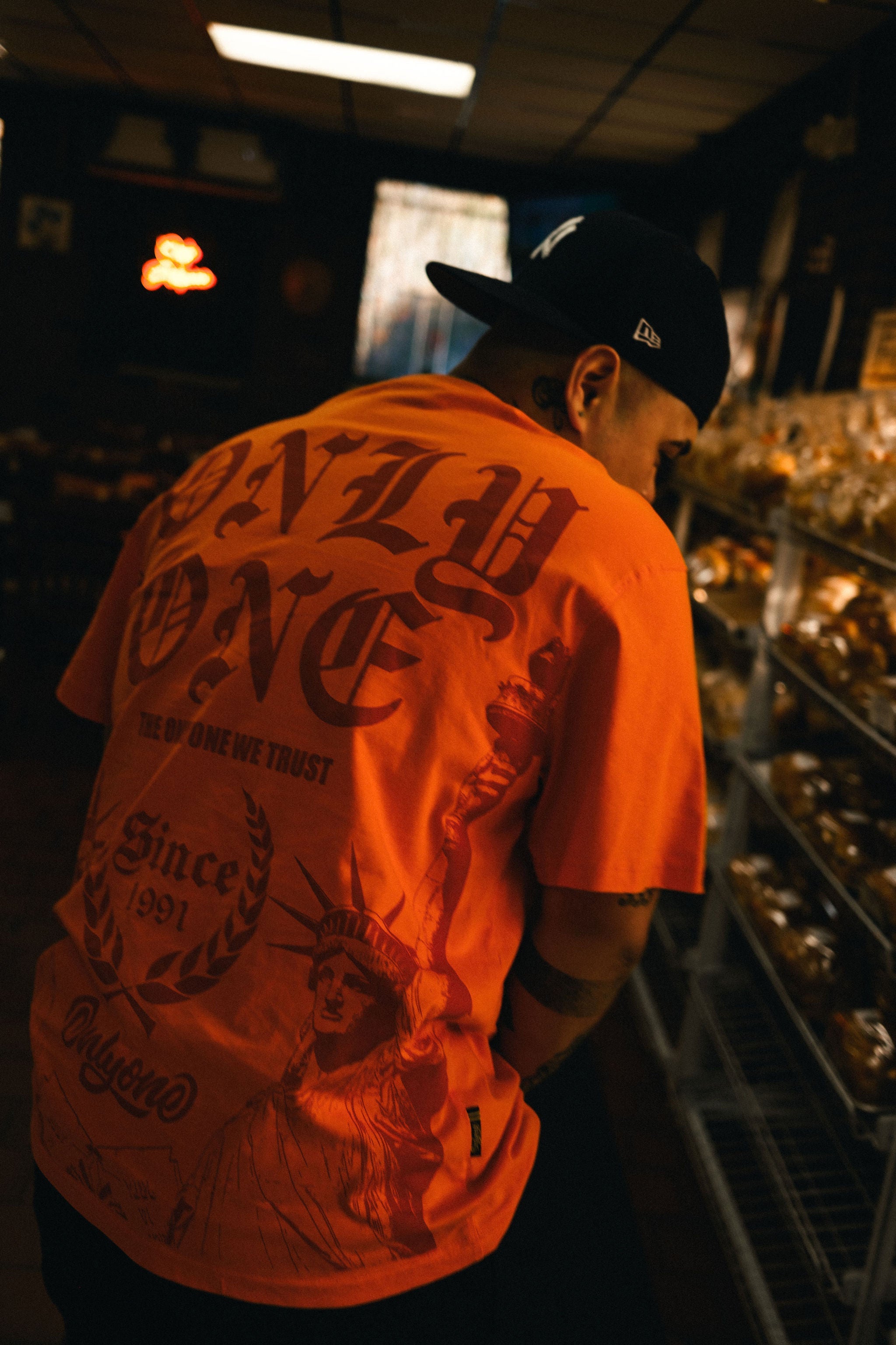 Liberty Freedom T-Shirt Orange