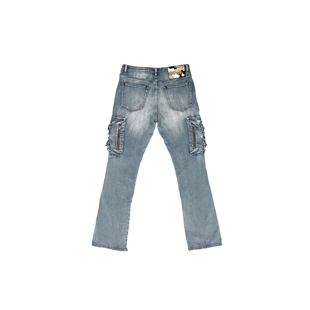 Collection of Long Island Heavy Stone Cargo Pocket Jean in a gallery layout