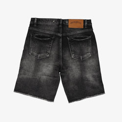 Collection of Brooklyn-Size UP Charcoal Black Denim Short in a gallery layout