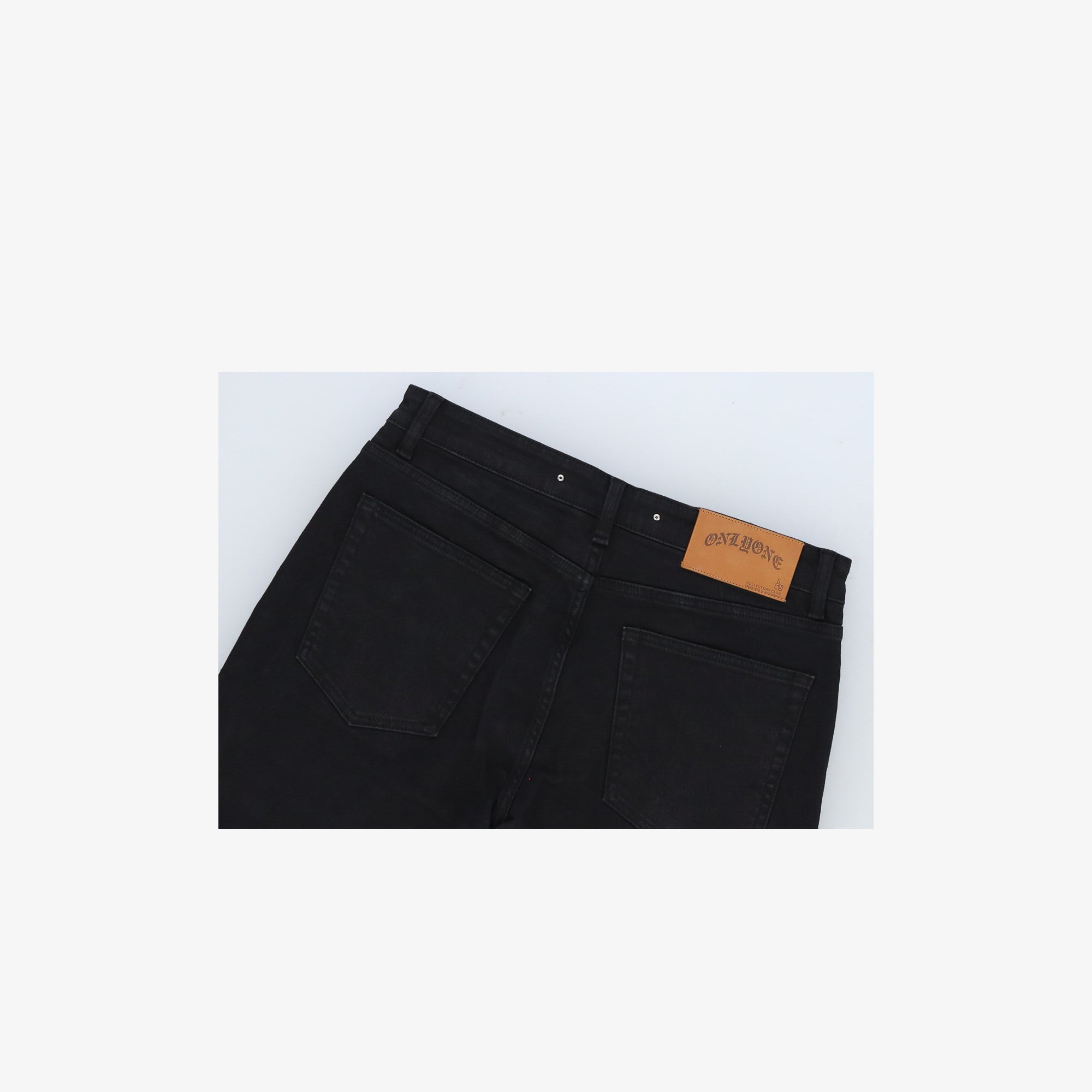 Manhattan Black Self Wash Jean