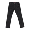 Manhattan Black Coated Waxed Look Jean