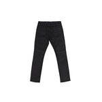 Manhattan Coated Waxed Look Denim Black